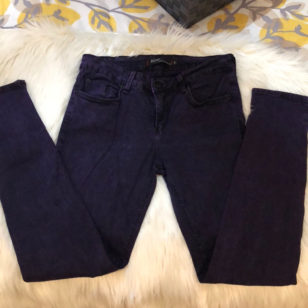 Purple Faded Jeans - Picture 1 of 3
